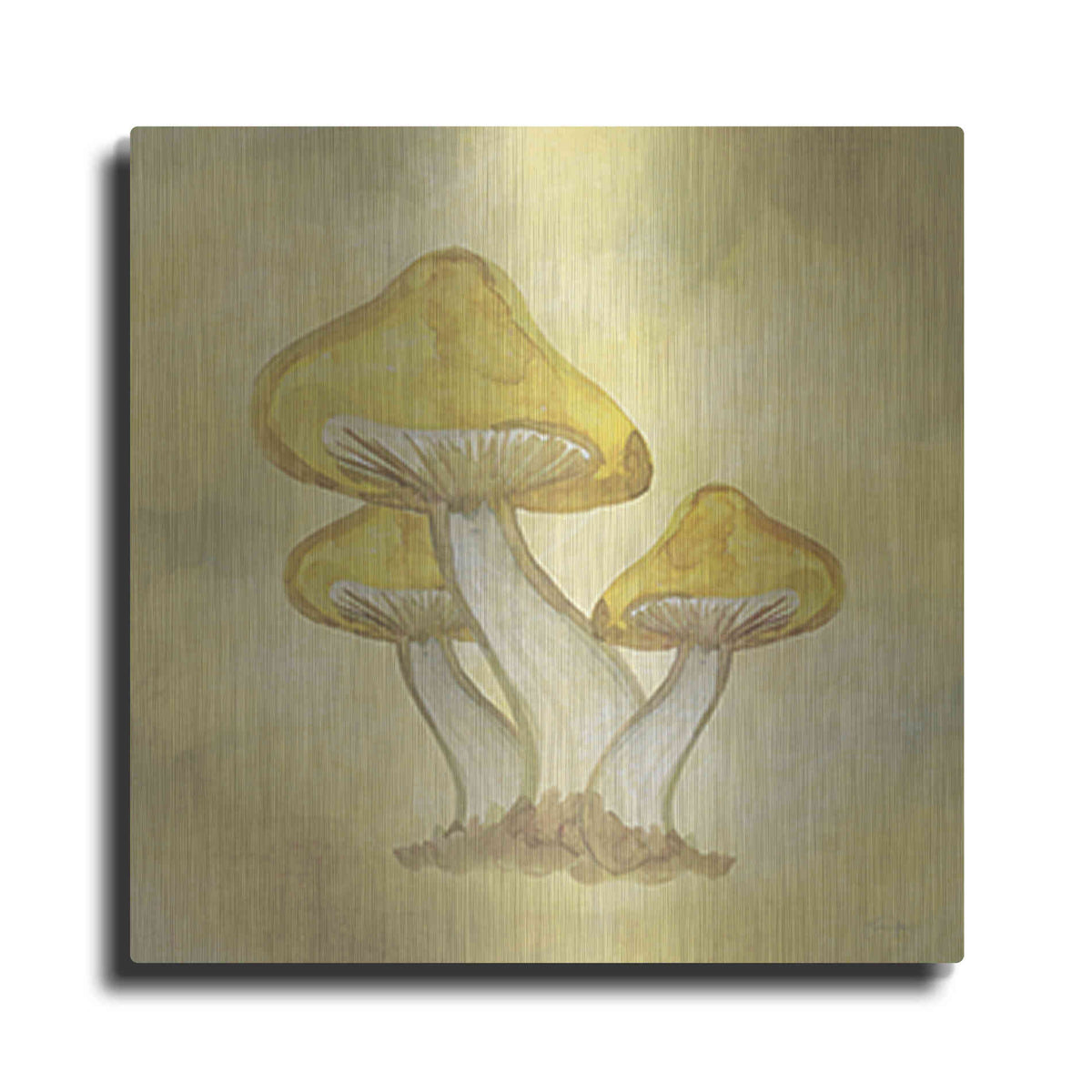 Luxe Metal Art 'Strangest of Places' by Yass Naffas Designs, Metal Wall Art