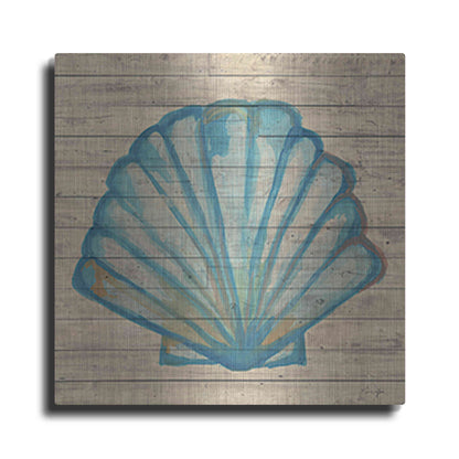 Luxe Metal Art 'A Seashell Wish' by Yass Naffas Designs, Metal Wall Art