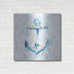 Luxe Metal Art 'Anchor Dots II' by Sue Schlabach, Metal Wall Art,36x36