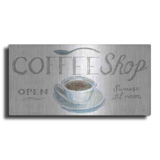 Luxe Metal Art 'White Barn Signs II' by Sue Schlabach, Metal Wall Art