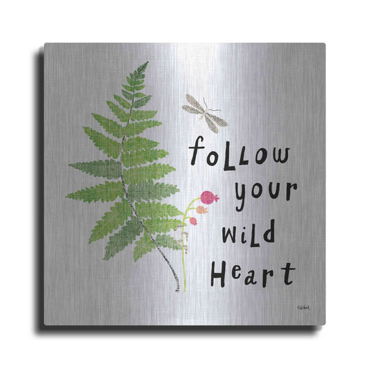 Luxe Metal Art 'Wild Wings IV' by Sue Schlabach, Metal Wall Art