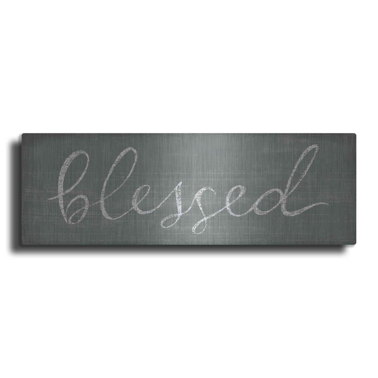 Luxe Metal Art 'Schoolhouse Blessed' by Sue Schlabach, Metal Wall Art