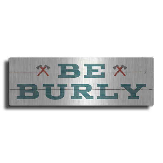 Luxe Metal Art 'Cabin Life VIII Neutral' by Sue Schlabach, Metal Wall Art