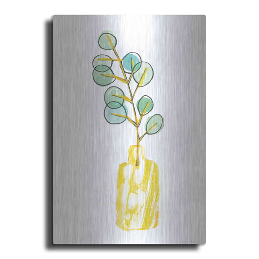 Luxe Metal Art 'Vase Phase II' by Sue Schlabach, Metal Wall Art