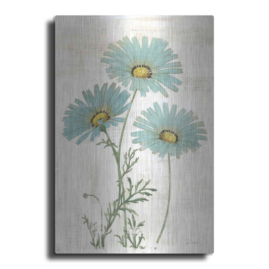 Luxe Metal Art 'Bloemen Boek IV v2' by Sue Schlabach, Metal Wall Art