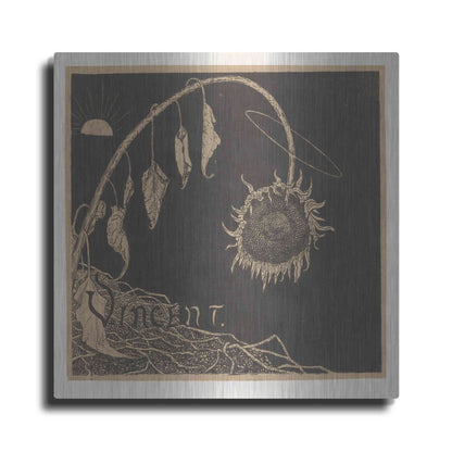 Luxe Metal Art 'Tentoonstelling der Nagelaten Werken Van Vincent Van Gogh, Amsterdam' by Richard Roland Holst, Metal Wall Art