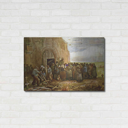 Luxe Metal Art 'Vincent Van Gogh 03' by Vincent Van Gogh, Metal Wall Art,36x24