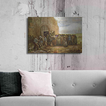 Luxe Metal Art 'Vincent Van Gogh 03' by Vincent Van Gogh, Metal Wall Art,36x24