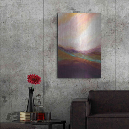 Luxe Metal Art 'The Dunes' by Jan Griggs, Metal Wall Art,24x36