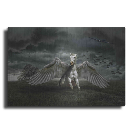 Luxe Metal Art 'Pegasus Rising' by Alan, Metal Wall Art