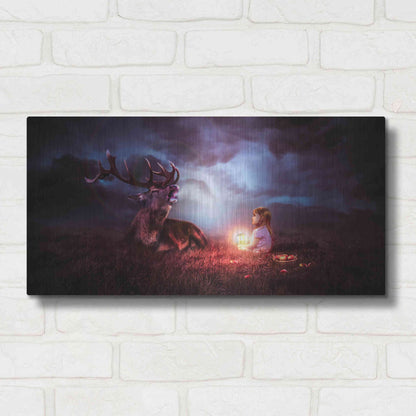 Luxe Metal Art 'Call of the Wild' by Alan, Metal Wall Art,24x12