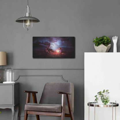 Luxe Metal Art 'Call of the Wild' by Alan, Metal Wall Art,24x12