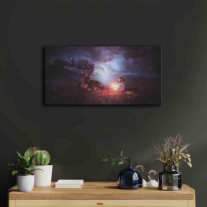 Luxe Metal Art 'Call of the Wild' by Alan, Metal Wall Art,24x12