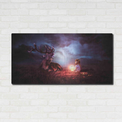 Luxe Metal Art 'Call of the Wild' by Alan, Metal Wall Art,48x24