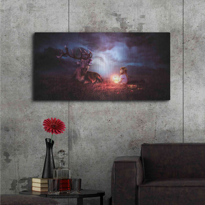 Luxe Metal Art 'Call of the Wild' by Alan, Metal Wall Art,48x24