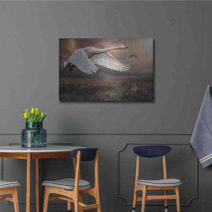 Luxe Metal Art 'Take Flight' by Alan, Metal Wall Art,36x24