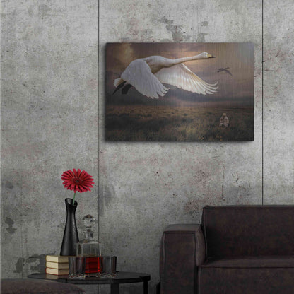 Luxe Metal Art 'Take Flight' by Alan, Metal Wall Art,36x24