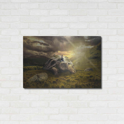 Luxe Metal Art 'Onward' by Alan, Metal Wall Art,36x24