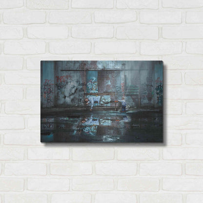 Luxe Metal Art 'Care to Share' by Alan, Metal Wall Art,24x16