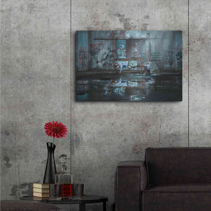 Luxe Metal Art 'Care to Share' by Alan, Metal Wall Art,36x24
