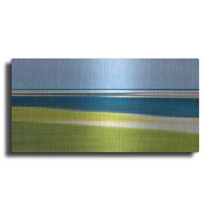 Luxe Metal Art 'Cape Cod Low Tide' by Katherine Gendreau, Metal Wall Art