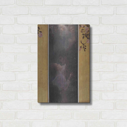 Luxe Metal Art 'Liebe copy' by Gustav Klimt, Metal Wall Art,16x24
