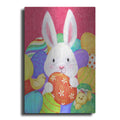 Luxe Metal Art 'Easter Rabbit' by Makiko, Metal Wall Art