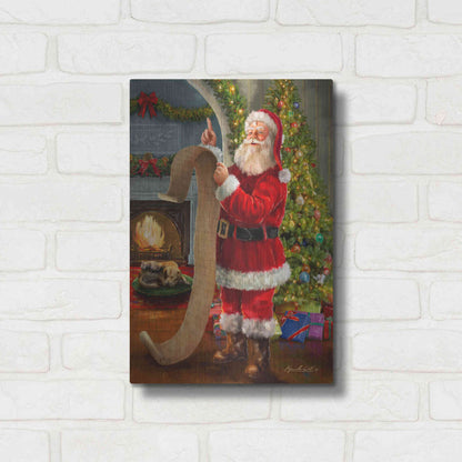 Luxe Metal Art 'The Good List' by Ali Corti, Metal Wall Art,12x16