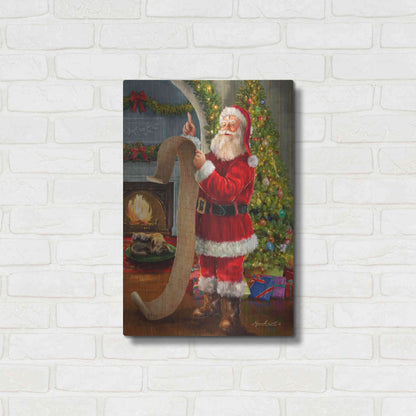 Luxe Metal Art 'The Good List' by Ali Corti, Metal Wall Art,16x24