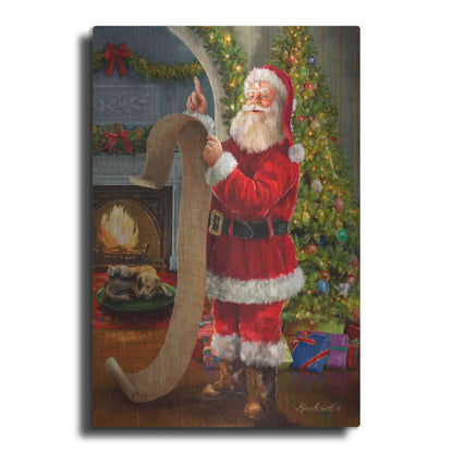 Luxe Metal Art 'The Good List' by Ali Corti, Metal Wall Art