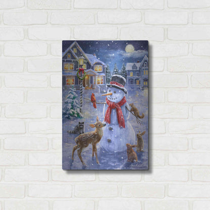 Luxe Metal Art 'Christmas Cuties' by Ali Corti, Metal Wall Art,16x24