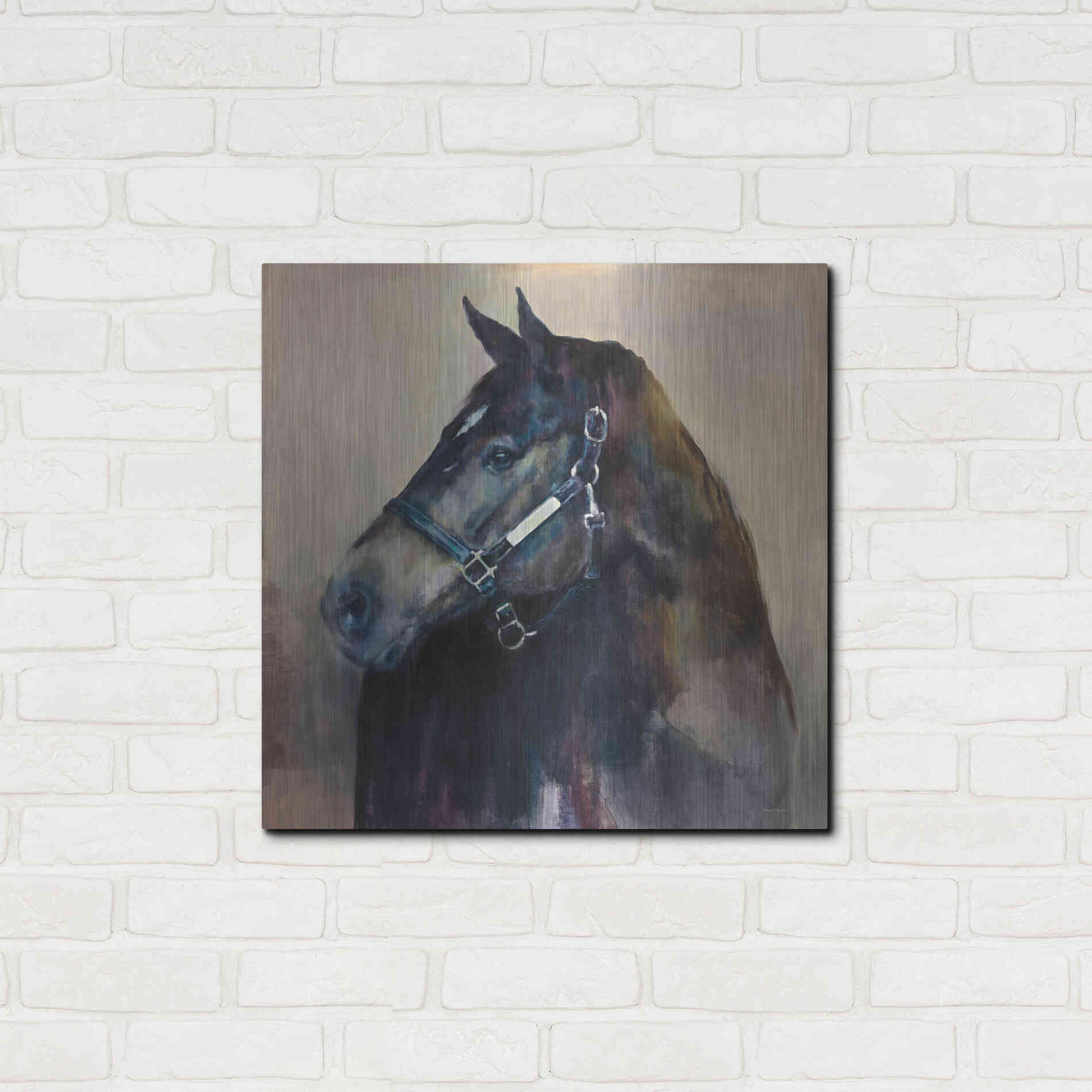 Luxe Metal Art 'Ritzy Light' by Marilyn Hageman, Metal Wall Art,24x24