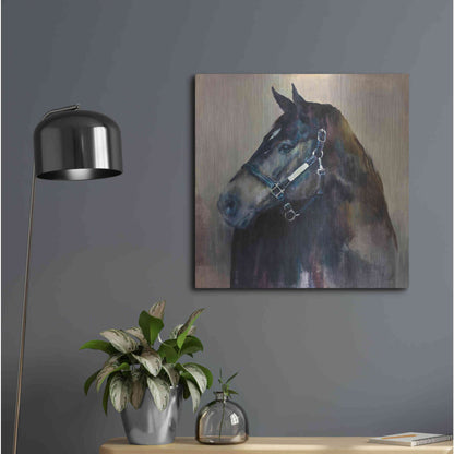 Luxe Metal Art 'Ritzy Light' by Marilyn Hageman, Metal Wall Art,24x24