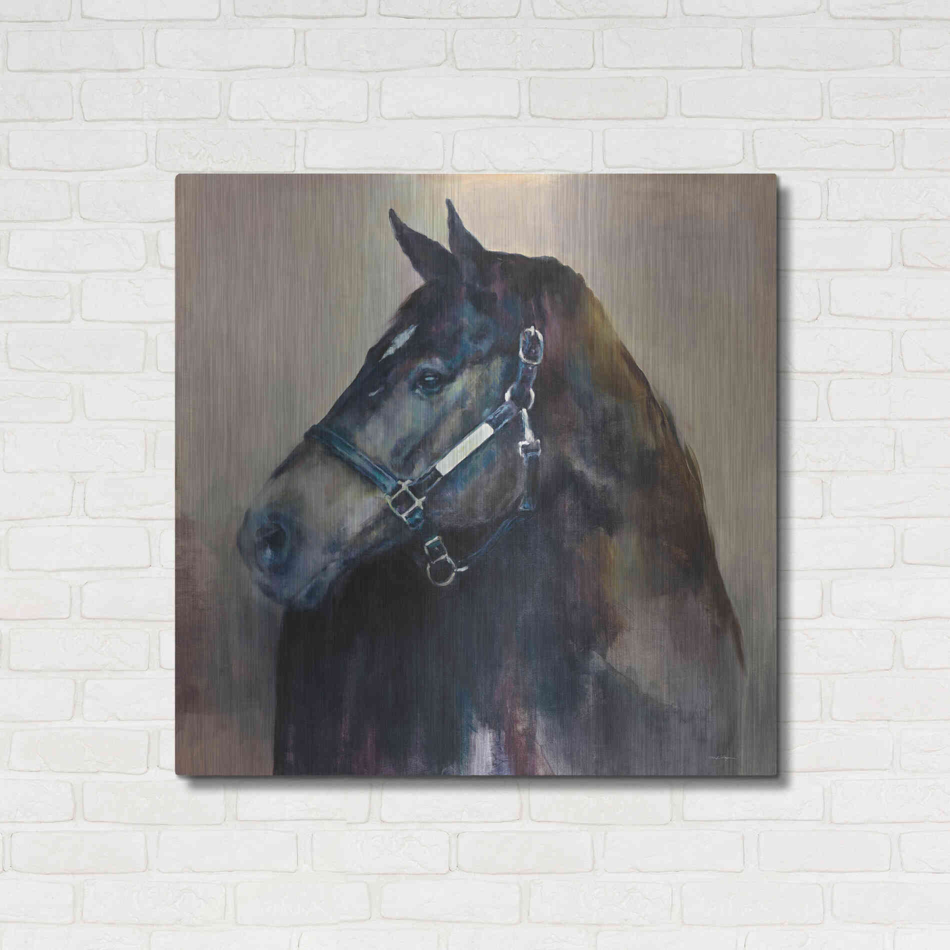 Luxe Metal Art 'Ritzy Light' by Marilyn Hageman, Metal Wall Art,36x36