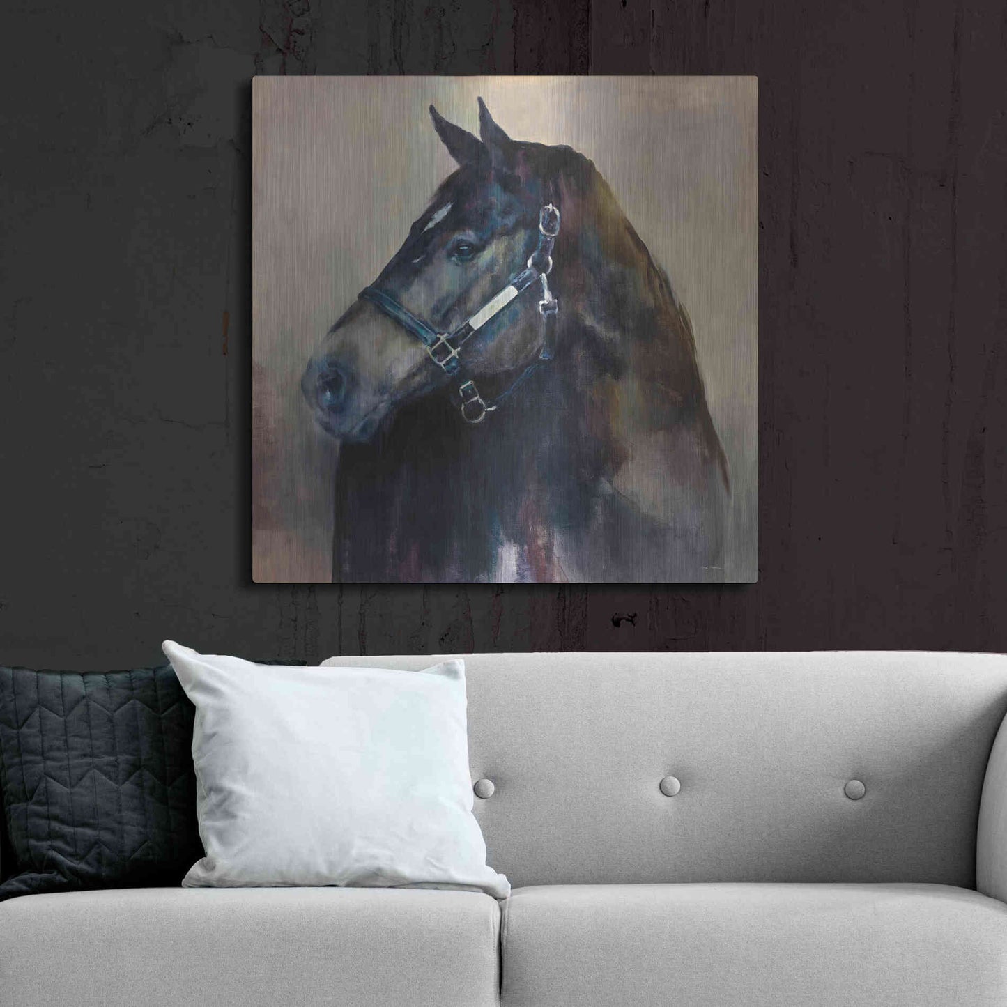 Luxe Metal Art 'Ritzy Light' by Marilyn Hageman, Metal Wall Art,36x36