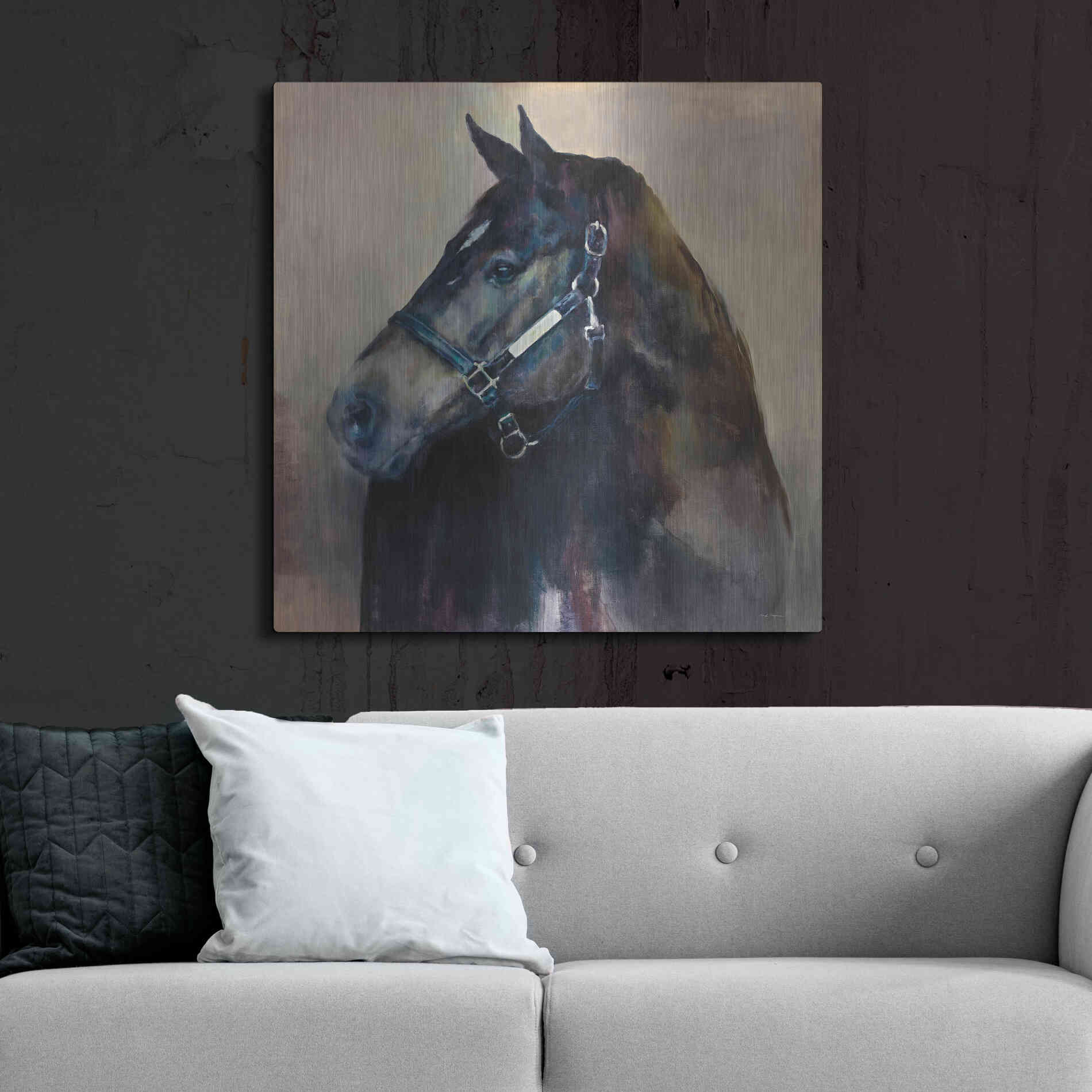 Luxe Metal Art 'Ritzy Light' by Marilyn Hageman, Metal Wall Art,36x36