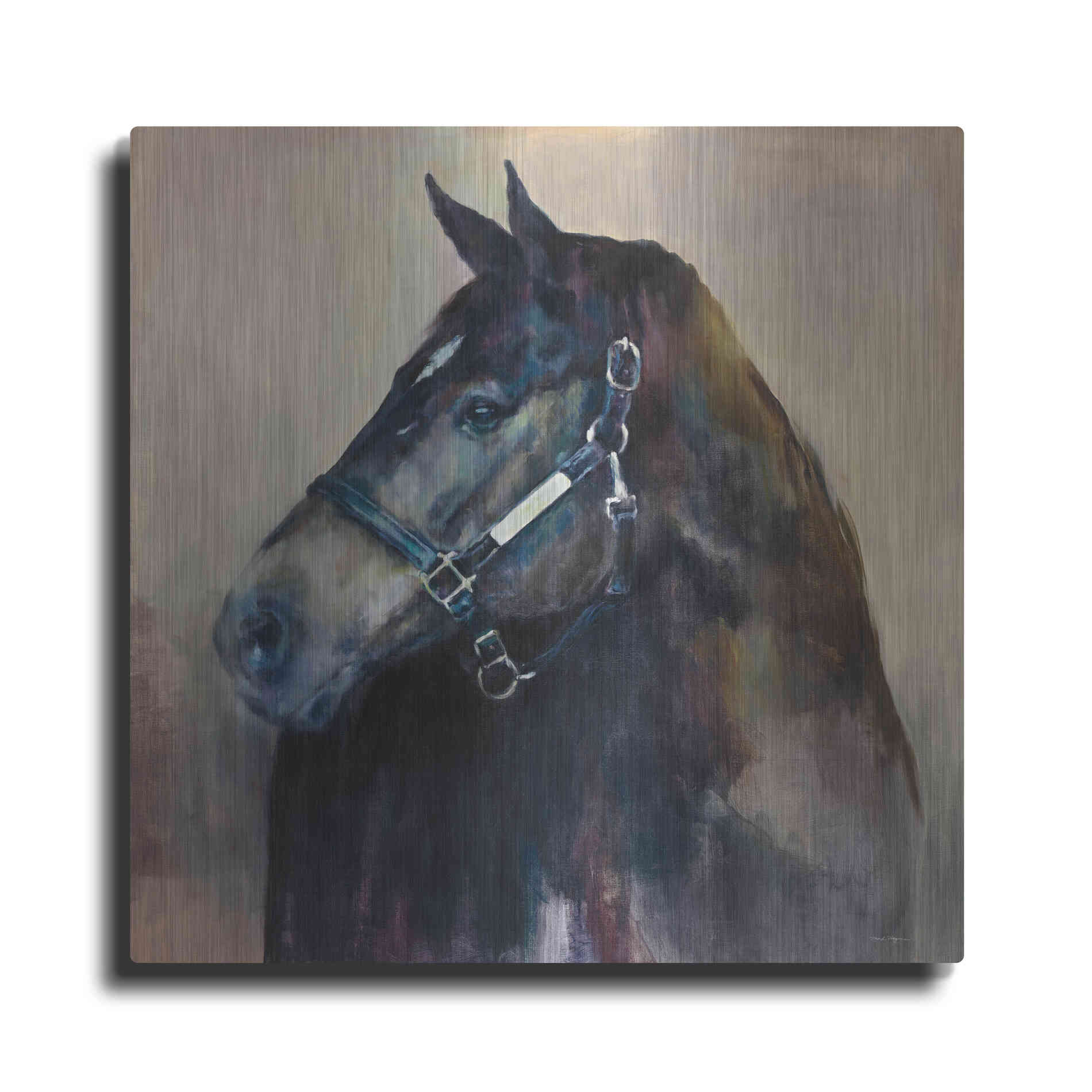 Luxe Metal Art 'Ritzy Light' by Marilyn Hageman, Metal Wall Art