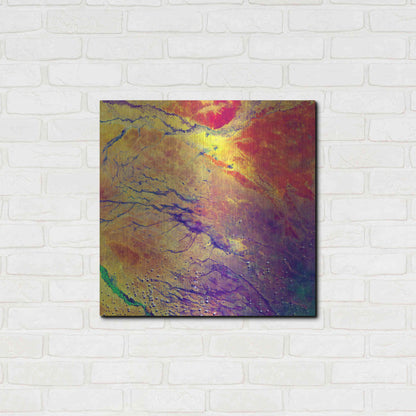Luxe Metal Art 'Earth As Art: A Study in Color' Metal Wall Art,24x24