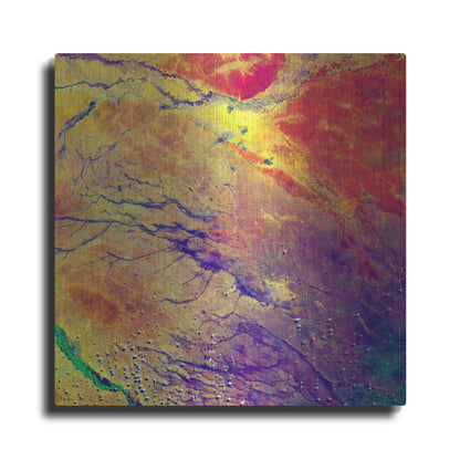 Luxe Metal Art 'Earth As Art: A Study in Color' Metal Wall Art