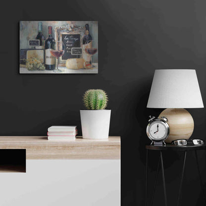 Luxe Metal Art 'Les Fromages' by Marilyn Hageman, Metal Wall Art,24x16