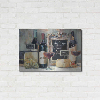 Luxe Metal Art 'Les Fromages' by Marilyn Hageman, Metal Wall Art,36x24