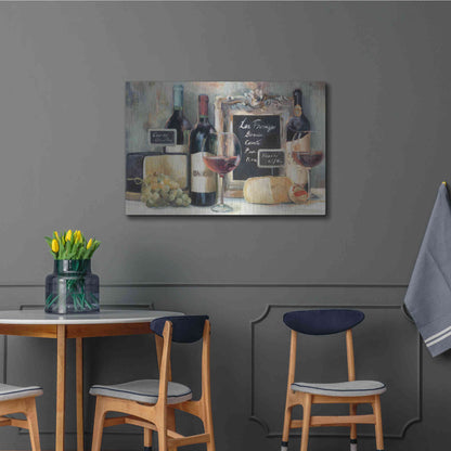 Luxe Metal Art 'Les Fromages' by Marilyn Hageman, Metal Wall Art,36x24