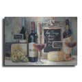 Luxe Metal Art 'Les Fromages' by Marilyn Hageman, Metal Wall Art