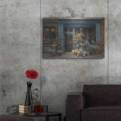 Luxe Metal Art 'Lartisan Fleuriste' by Marilyn Hageman, Metal Wall Art,36x24