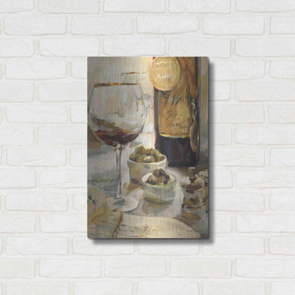 Luxe Metal Art 'Award Winning Wine I' by Marilyn Hageman, Metal Wall Art,16x24