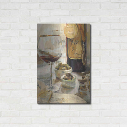 Luxe Metal Art 'Award Winning Wine I' by Marilyn Hageman, Metal Wall Art,24x36