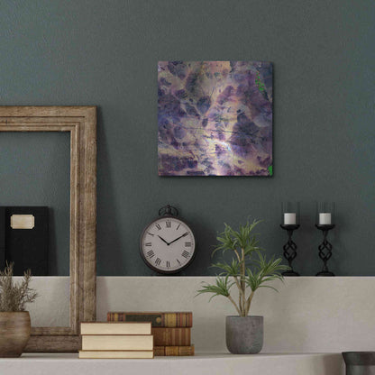 Luxe Metal Art 'Earth As Art: Contrails' Metal Wall Art,12x12