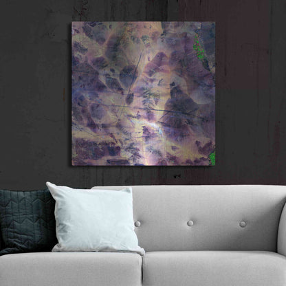 Luxe Metal Art 'Earth As Art: Contrails' Metal Wall Art,36x36