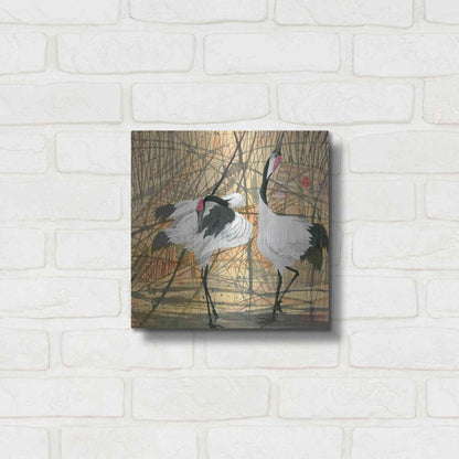 Luxe Metal Art 'Longevity' by River Han, Metal Wall Art,12x12