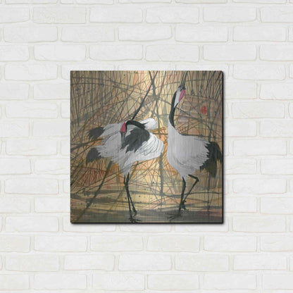 Luxe Metal Art 'Longevity' by River Han, Metal Wall Art,24x24